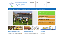 Desktop Screenshot of annecartier.com